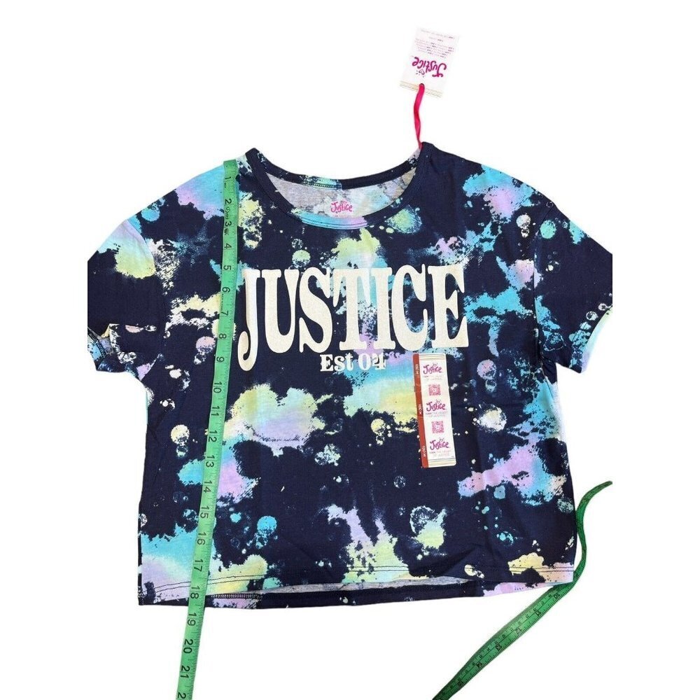 Justice Girls Everyday Faves Short Sleeve Graphic T-Shirt Size M (10) NWT - Picture 4 of 4